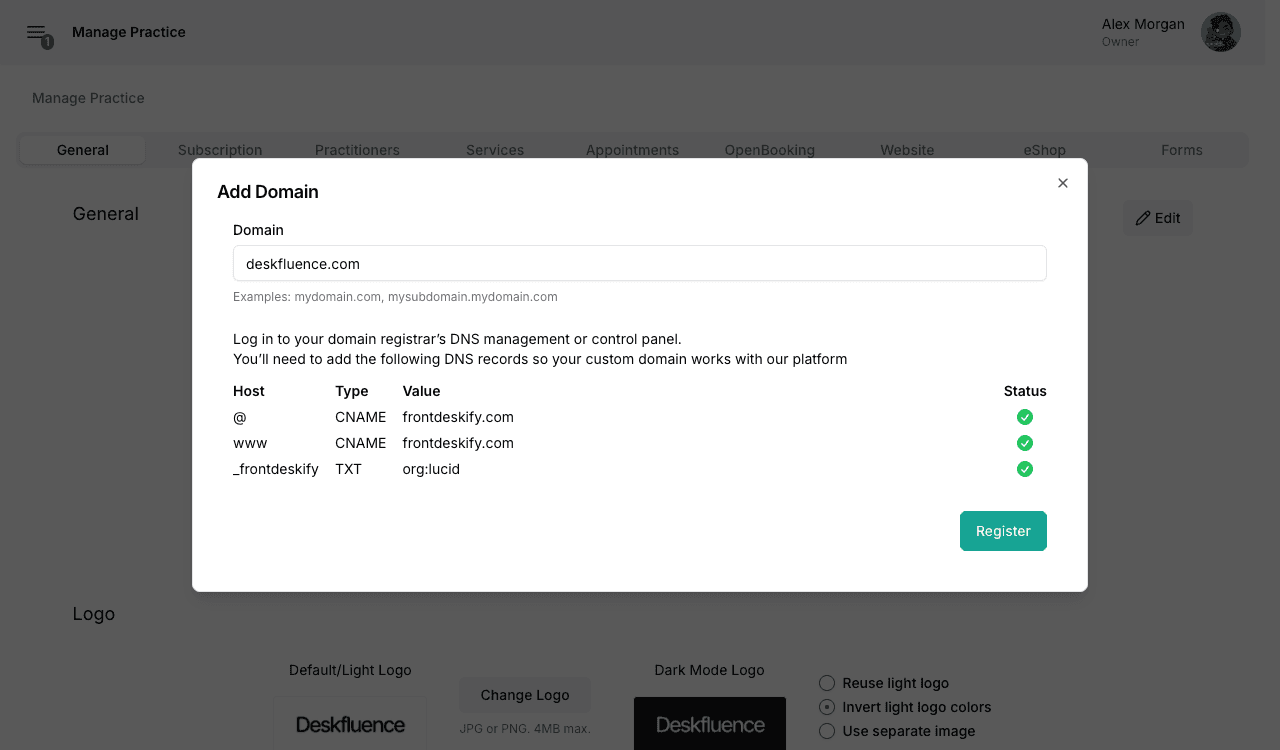 domain registration